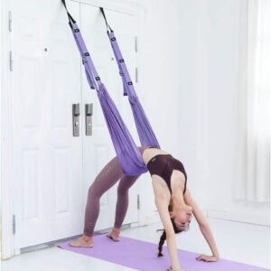 Leg Stretcher Strap, Stretching Equipment with Door Anchor Flexibility Trainer Backbend