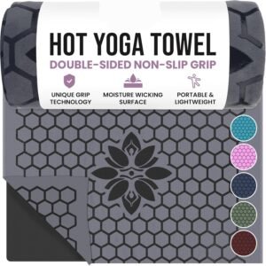 Yoga Hot Yoga Mat Towel – Non-Slip Grip for Hot Yoga