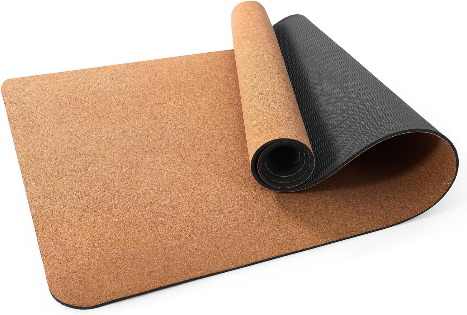 Thick Cork Yoga Mat with Strap – Non-Slip, Eco-Friendly, Sweat-Resistant - Image 8